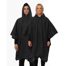  XTM STASH PACKABLE RAIN PONCHO [COLOUR:BLACK]