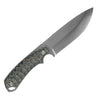 SPIKA BUSHMASTER DOGTOOTH WITH CARVED PAKKAWOOD HANDLE AND SHEATH