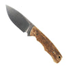 SPIKA Bushmaster Jeremiah Fixed Blade Knife with Natural Deer Antler Handle