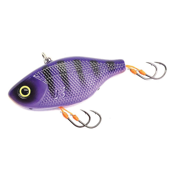 BARAMBAH VIBEN8OR 58 RATTLE VIBE LURE [COLOUR:PURPLE BLACK]