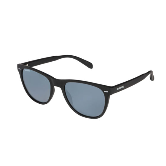 SHIMANO POLARISED SUNGLASSES [STYLE:MIRAVEL MATT BLACK SMOKE]