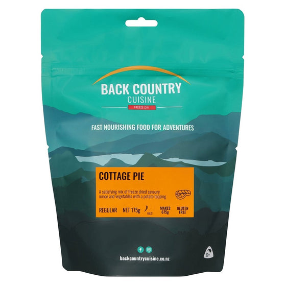 BACK COUNTRY CUISINE FREEZE DRIED MEAL REGULAR 175G COTTAGE PIE