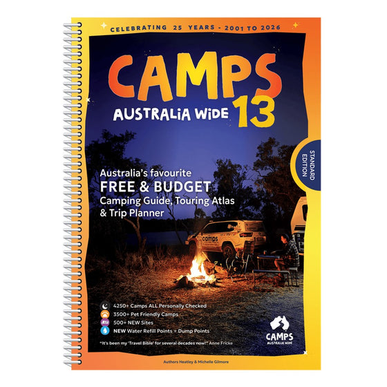 CAMPS 13 AUSTRALIA WIDE SPIRAL BOUND A4