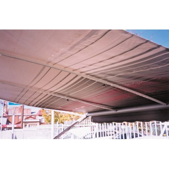 SUPEX BLACK CURVED AWNING ROOF RAFTER ACUTE CURVE