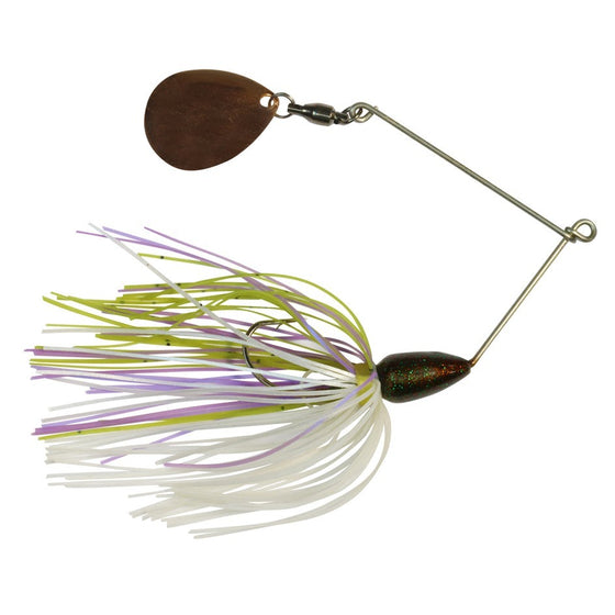OBSESSION SPINNERBAITS BASS WITH STINGER HOOK AND BRASS COLORADO BLADE