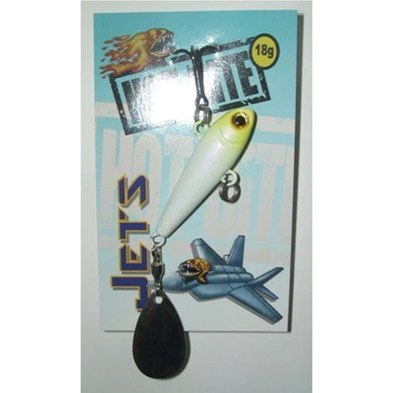 HOT BITE JETS TAIL SPINNERS 18G LURE
