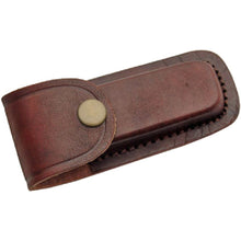  PLAIN BROWN LEATHER KNIFE POUCH