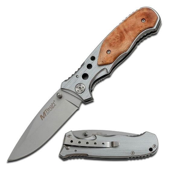 MTECH TACTICAL 114MM FOLDING KNIFE WITH CLIP