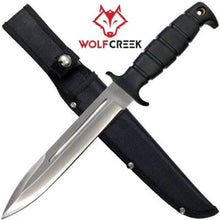 WOLF CREEK RUBBER HANDLE PIG STICKER KNIFE