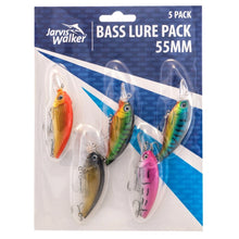  JARVIS WALKER LURE PACK BASS 55MM 5 PACK