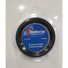  SEAHORSE BLACK NYLON COATED WIRE