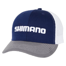  SHIMANO TRIFECTA CORPORATE CAP NAVY/GREY/WHITE