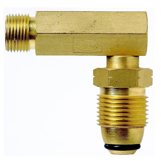 COMPANION POL CYLINDER TO 3/8 LH ADAPTOR RIGHT ANGLE