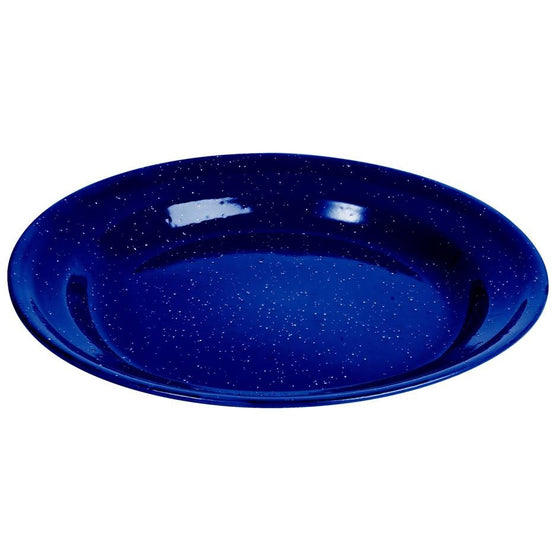 CAMPFIRE 27CM ENAMEL FLAT PLATE NAVY