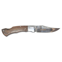  EUREKA MUSTER WALNUT 8.5" FOLDING WOOD HANDLE KNIFE
