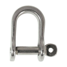 BLA STAINLESS 'D' SHACKLE 1/4