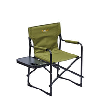  OZTRAIL DIRECTORS CLASSIC WITH SIDE TABLE CHAIR