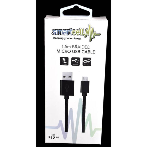 SMARTCELL 1.5M PREMIUM MICRO USB CABLE