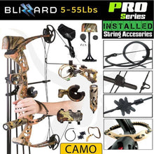  APEX BLIZZARD 55LB PRO SERIES COMPOUND BOW KIT RIGHT HANDED