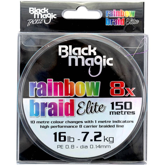 BLACK MAGIC RAINBOW ELITE BRAID