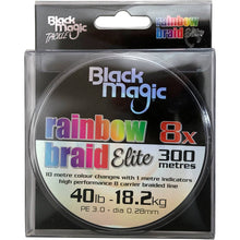  BLACK MAGIC RAINBOW ELITE BRAID