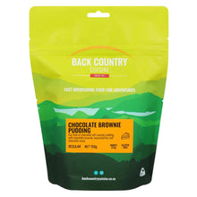  BACK COUNTRY CUISINE FREEZE DRIED MEAL REGULAR 150G CHOCOLATE BROWNIE PUDDING
