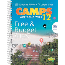 CAMPS 12 AUSTRALIA WIDE SPIRAL BOUND EASY TO READ B4 WITH CAMP SNAPS