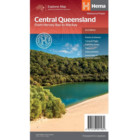 HEMA CENTRAL QUEENSLAND EXPLORER MAP