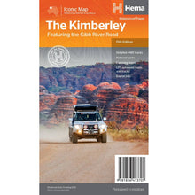  HEMA THE KIMBERLEY MAP FEATURING GIBB RIVER ROAD