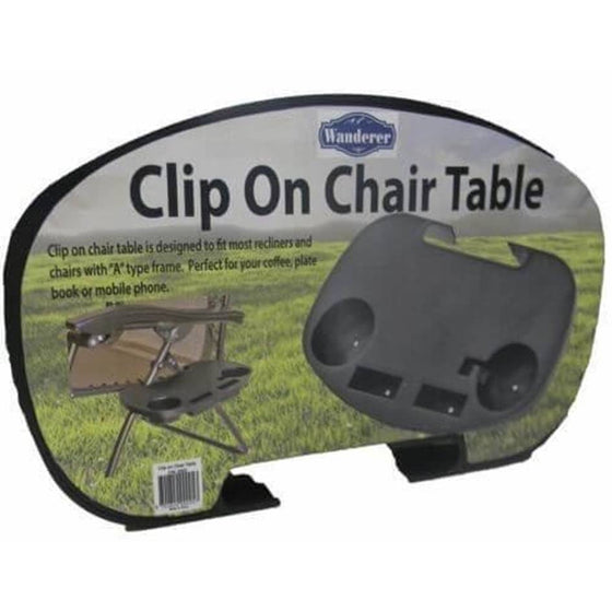 WANDERER CLIP ON CHAIR TABLE